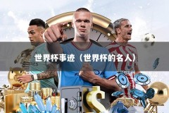 世界杯事迹（世界杯的名人）
